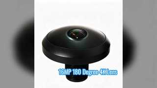 PL FL050 16MP 180 Degree Fisheye Lens for 4K Surveillance