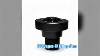 PL FL050 16MP 180 Degree Fisheye Lens for 4K Surveillance