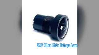 PL101 5MP 166 Degree Ultra Wide Fisheye M12 Lens
