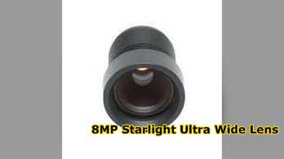 8MP Starlight M12 Lens Ultra Wide 130 Degree Field of View
